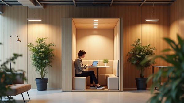Améliorer votre confort au bureau avec une cabine acoustique